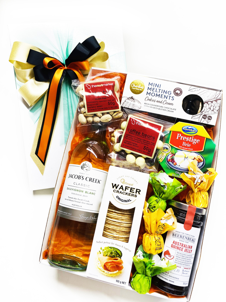 The White Wine Gift | Gourmet Hampers |  Delivered Australia product photo