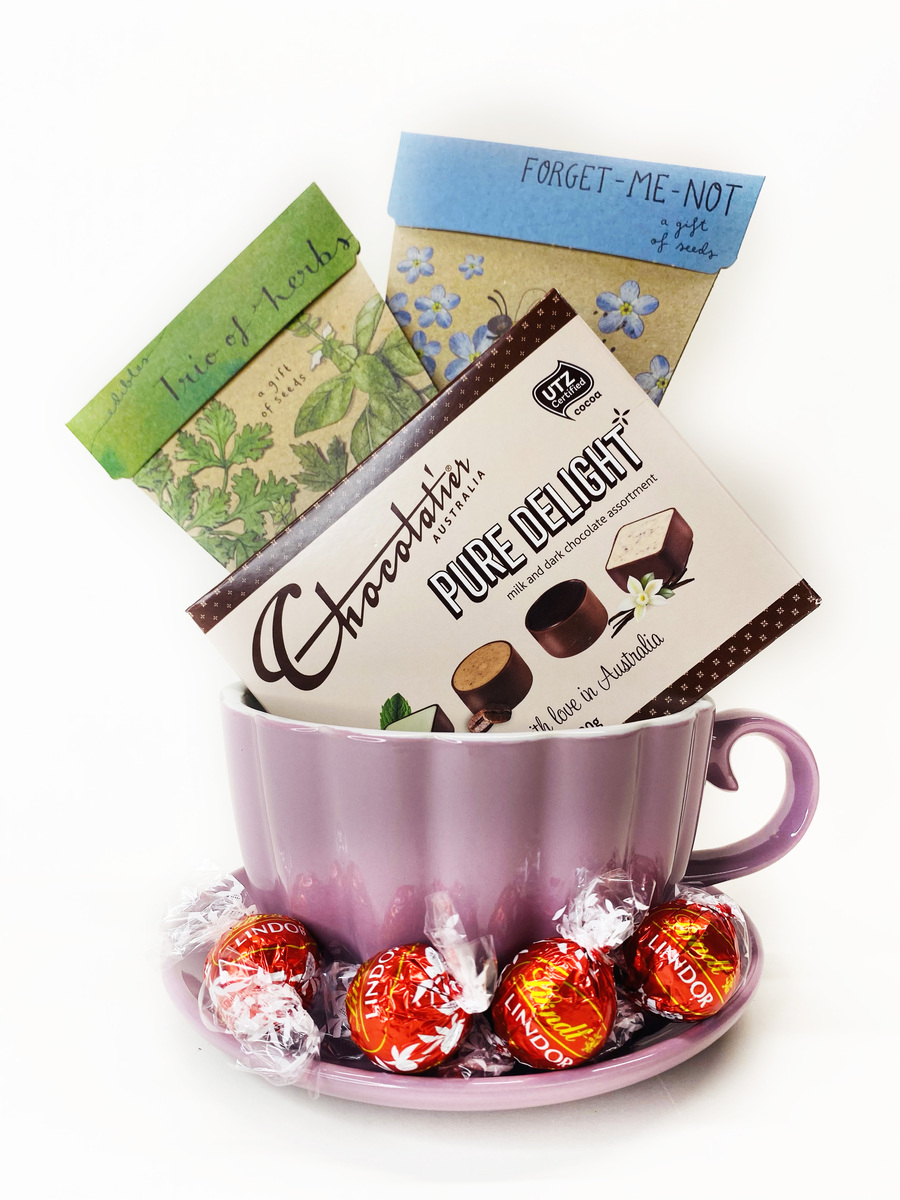 Herb Teacup | Fruit Gift Hamper for Brisbane Delivery product photo