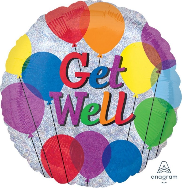 Get Well Soon Balloon | Foil Balloons Delivery Brisbane product photo