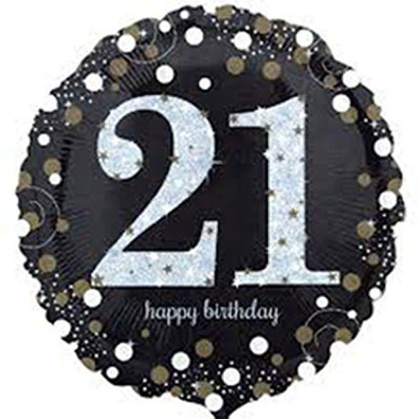 21st Birthday Balloon - (BNE Delivery )| Balloon Delivery Brisbane product photo