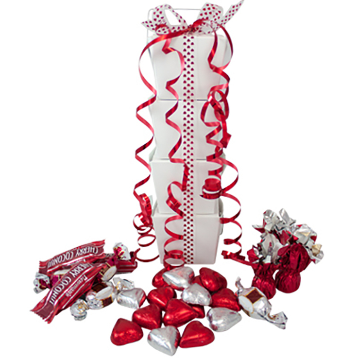 Tower Of Love | Romantic Chocolate Gift Hamper product photo