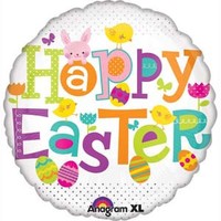 Happy Easter Foil Balloon - (BNE Delivery)