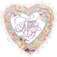 Mother's Day Lace Foil Balloon - (BNE Delivery)
