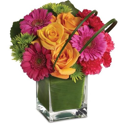 Party Girl Floral Vase Arrangement