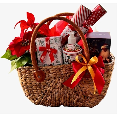 Christmas Bloom Basket