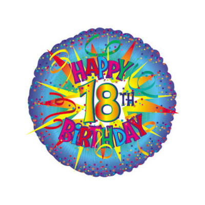 Happy 18th Birthday Balloon- (BNE Delivery)