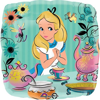 Alice in Wonderland Foil Balloon - (BNE Delivery)