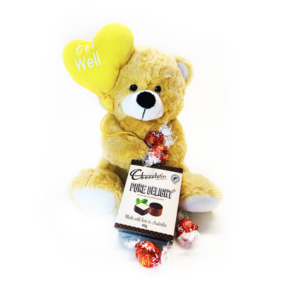 Sweet Get Well Teddy Gift Hamper 