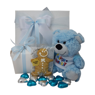 Happy Birthday Blue Bear Gift Hamper