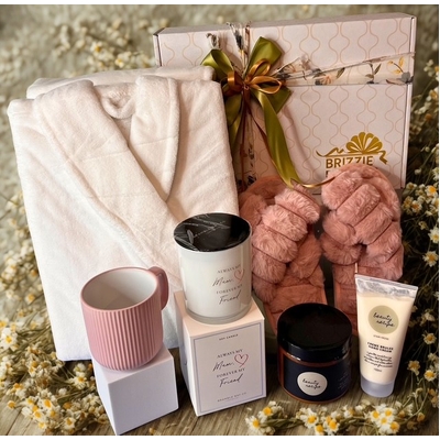 Mum Spa Robe & Slippers Hamper