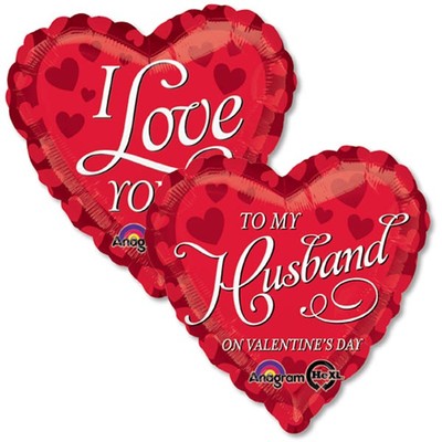 To My Husband Foil Balloon - (BNE Delivery)